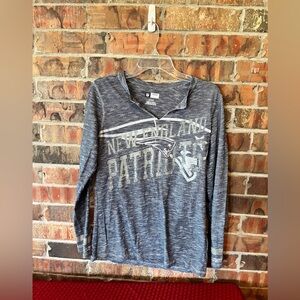 NFL New England Patriots Blue Long Sleeve Top
Women’s Size:XL